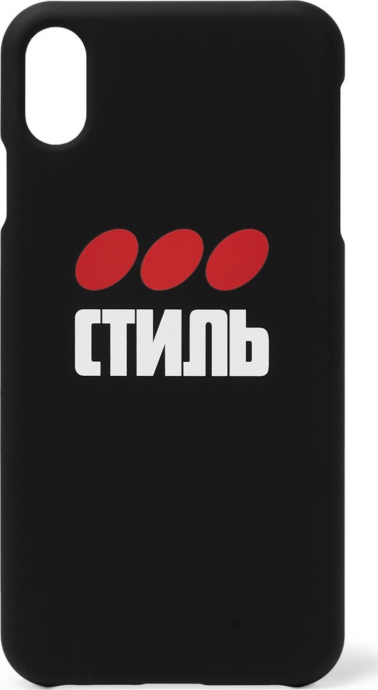 Heron Preston Logo-Print iPhone XS Max Case