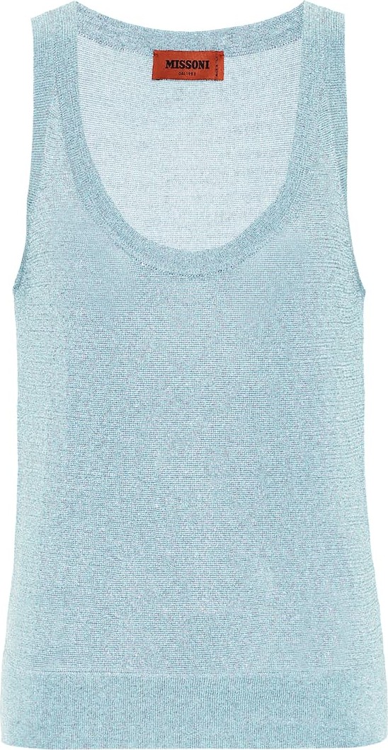 Missoni Metallic tank top