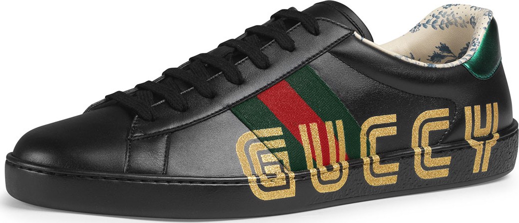 Gucci Ace Sneaker with Guccy Print