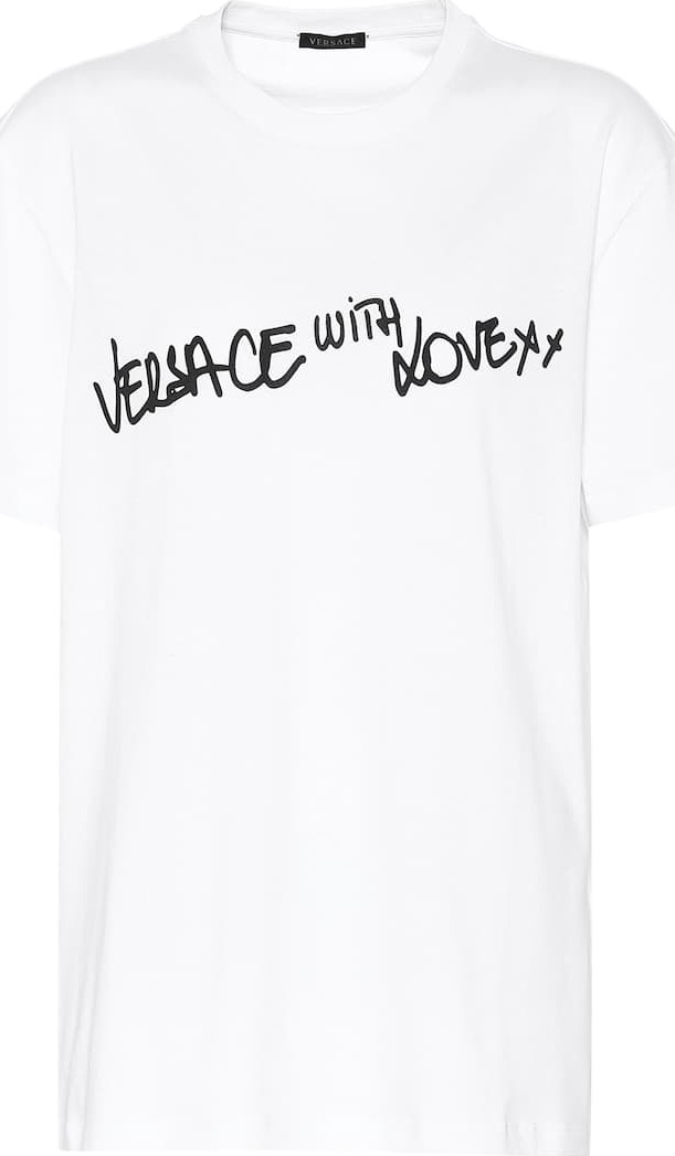 Versace Versace with Love cotton T-shirt