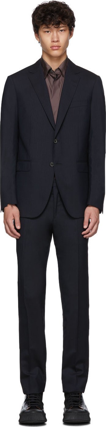Lanvin Navy Attitude Suit