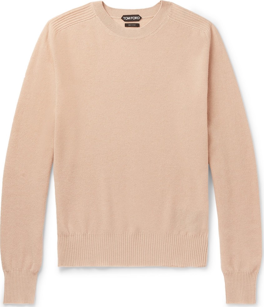 TOM FORD Waffle-Knit Cashmere Sweater