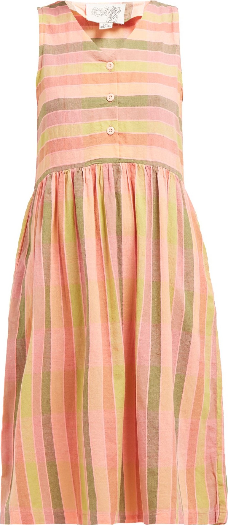 ace&jig Rooney Turnaround V-neck cotton dress