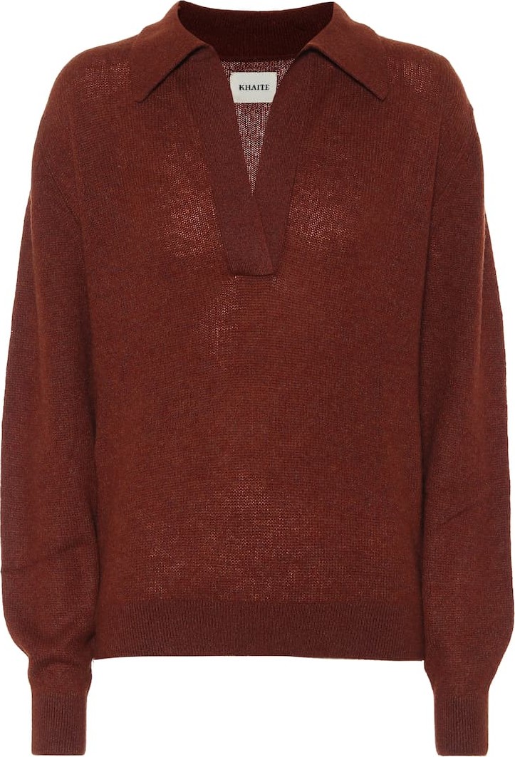 Khaite Jo stretch-cashmere sweater