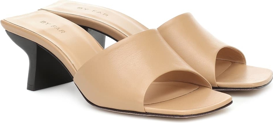 By Far Leather sandals