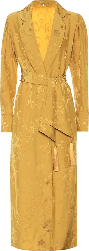 Johanna Ortiz Unusual Romance satin kimono