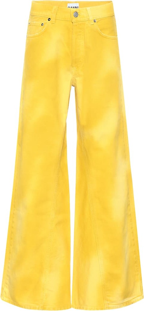 Ganni High-waisted flared jeans