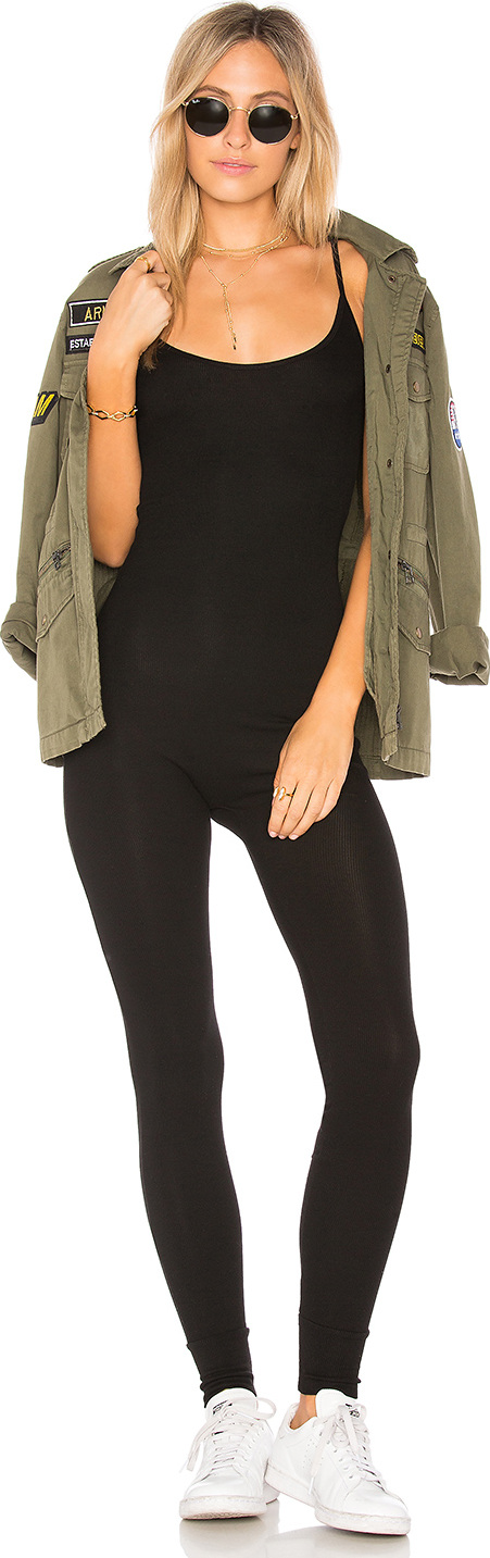 ENZA COSTA Rib Strappy Jumpsuit