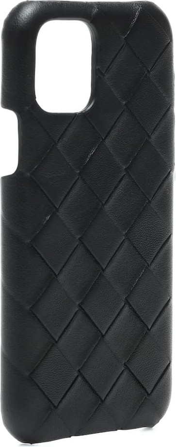 Bottega Veneta Intrecciato leather iPhone 11 Pro case