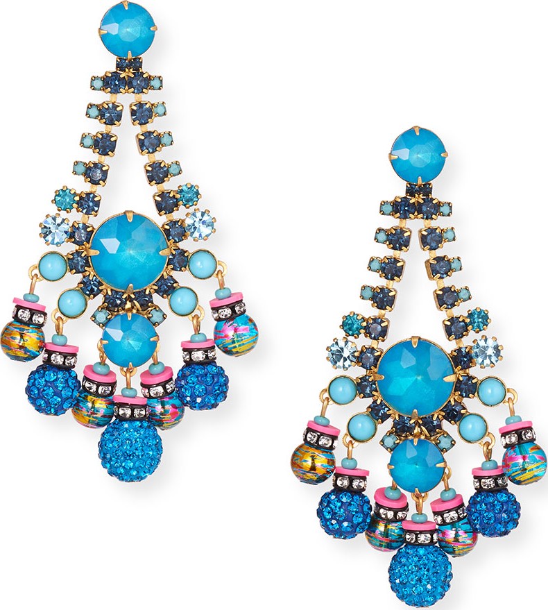 Elizabeth Cole Manon Dangle Earrings