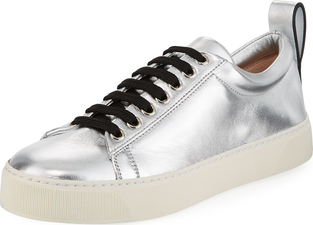 Stuart Weitzman Adley Metallic Platform Sneakers