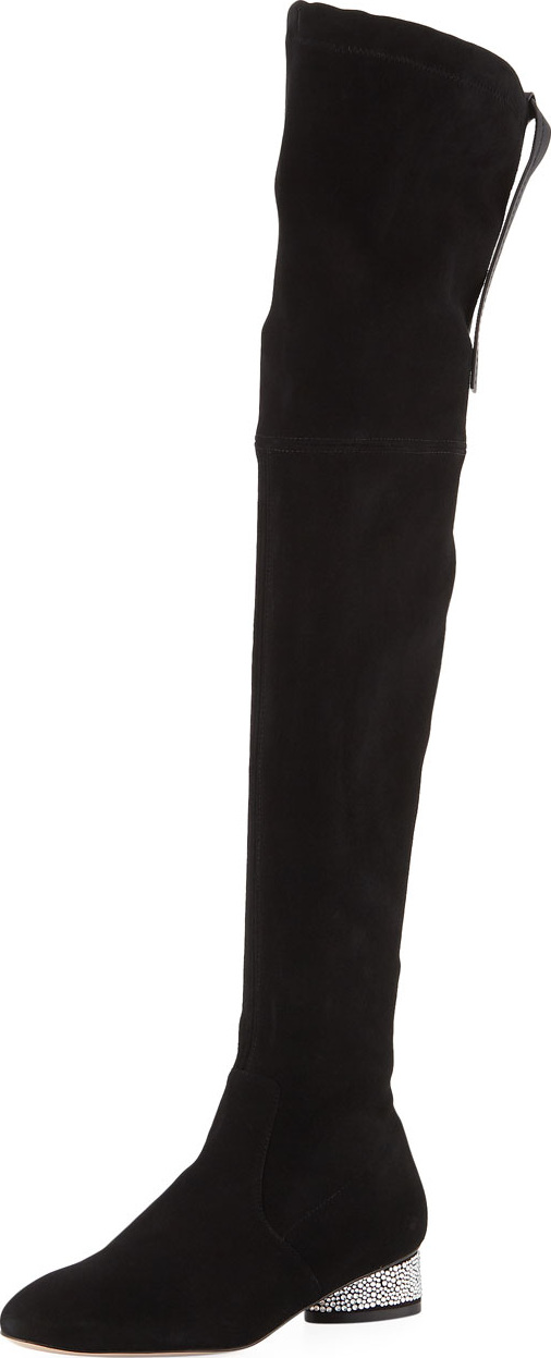 Stuart Weitzman Prism 30mm Suede Over-the-Knee Boots