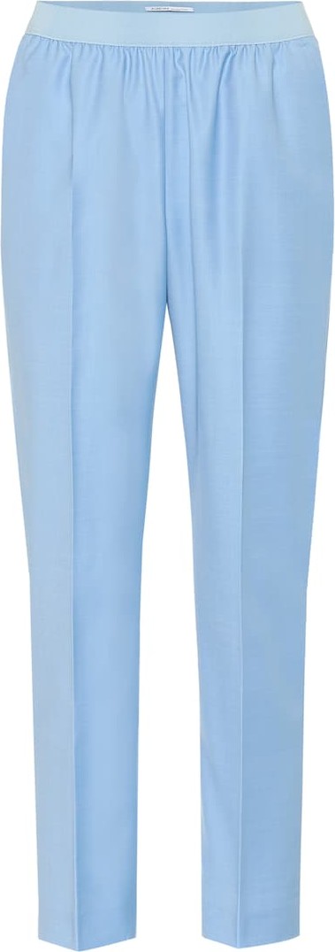 Agnona High-rise straight wool pants