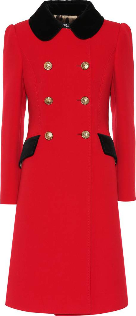 Dolce & Gabbana Wool-blend coat