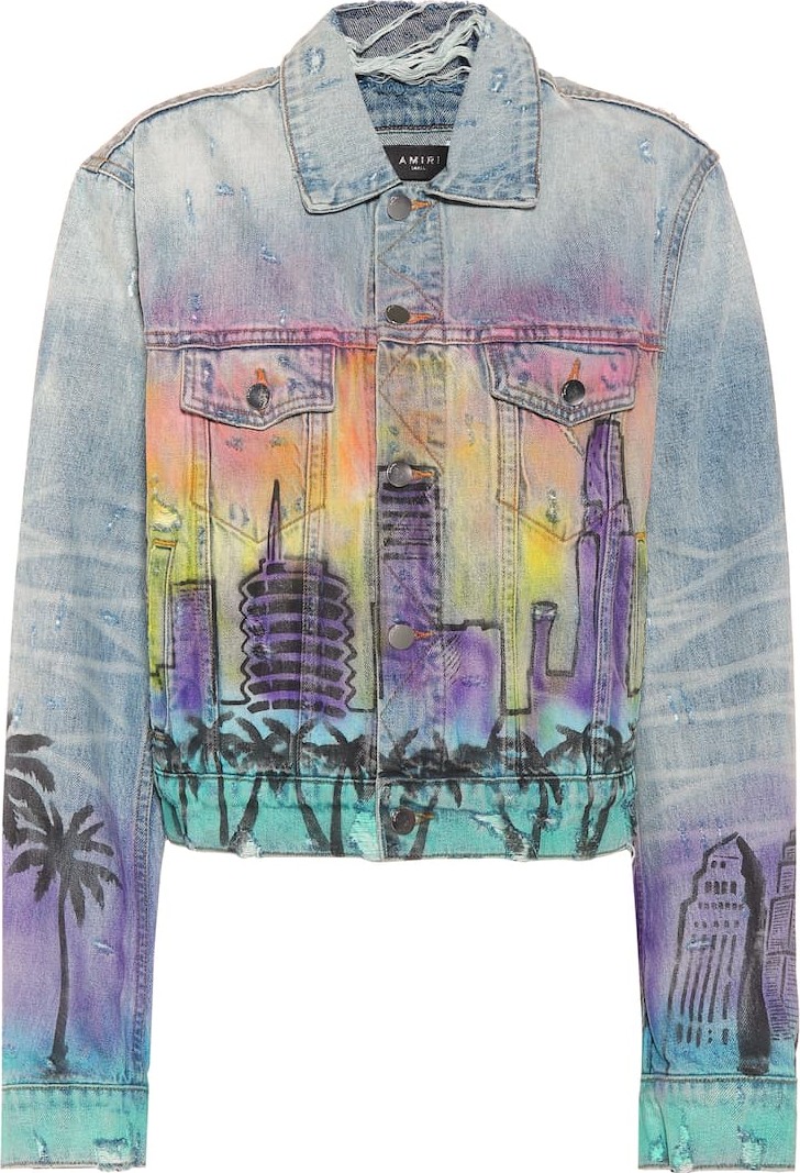 Amiri Hollywood denim jacket