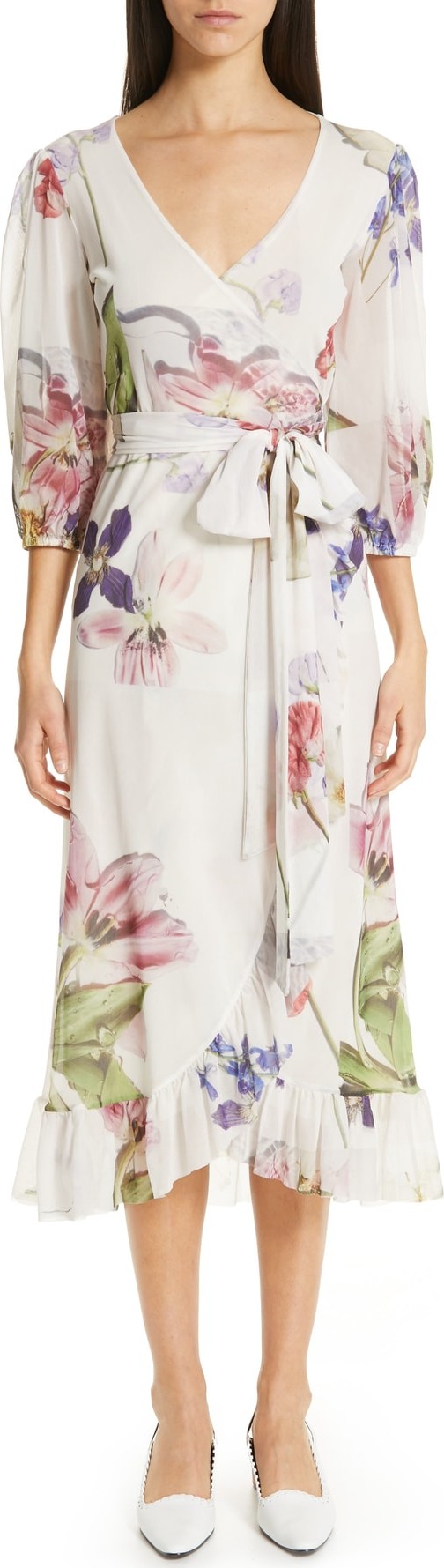 Ganni Tilden Mesh Dress