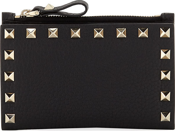 Valentino Rockstud Coin Purse/Card Case