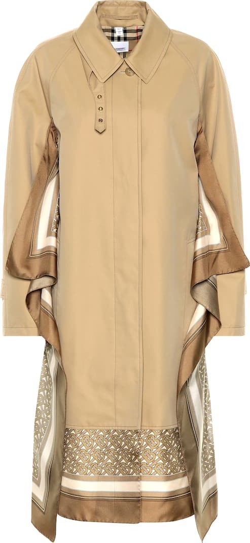 Burberry London England Cotton gabardine trench coat