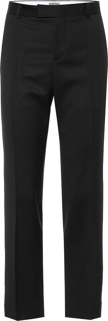 Bottega Veneta High-rise straight wool pants