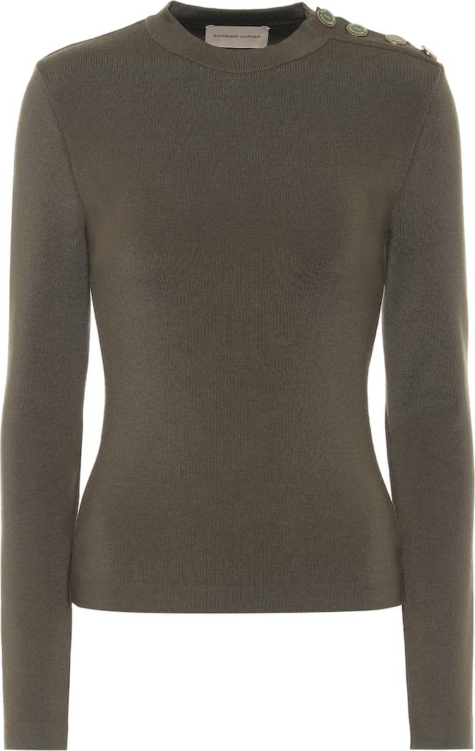 Alexandre Vauthier Merino-wool sweater