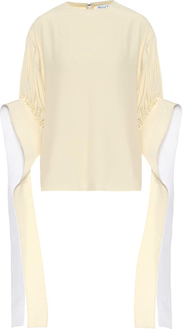 J.W.Anderson Silk-blend top