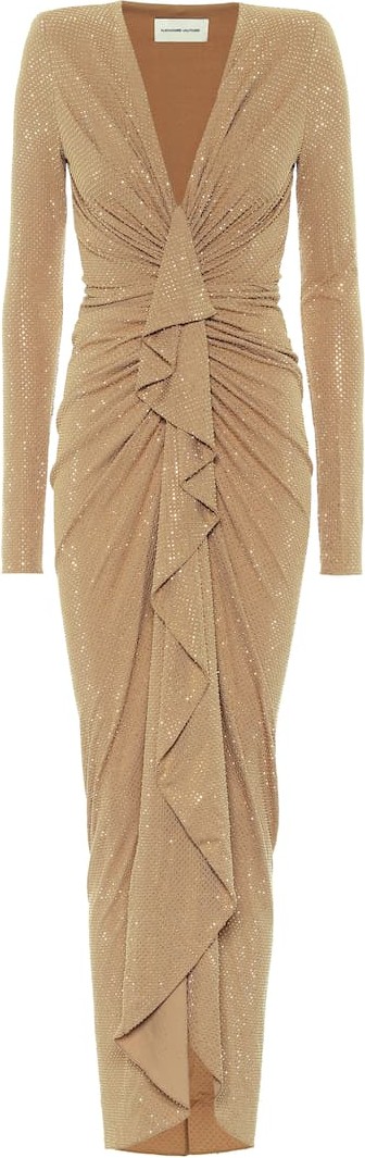 Alexandre Vauthier Crystal-embellished gown