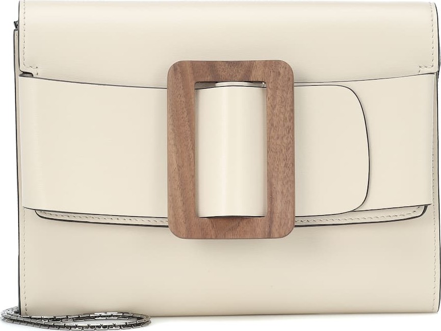 BOYY Buckle leather clutch