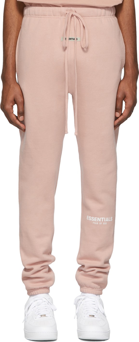 Essentials Pink Reflective Lounge Pants