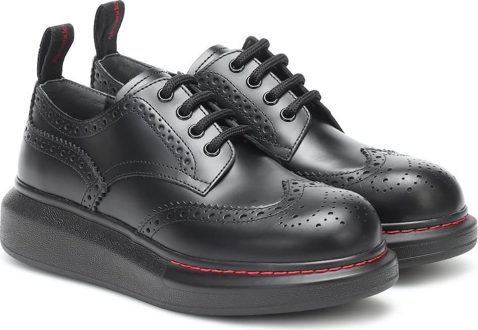 Alexander McQueen Leather brogues