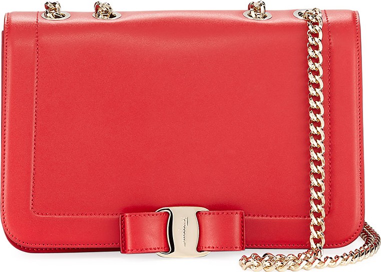 Salvatore Ferragamo Vara Medium Rainbow Shoulder Bag