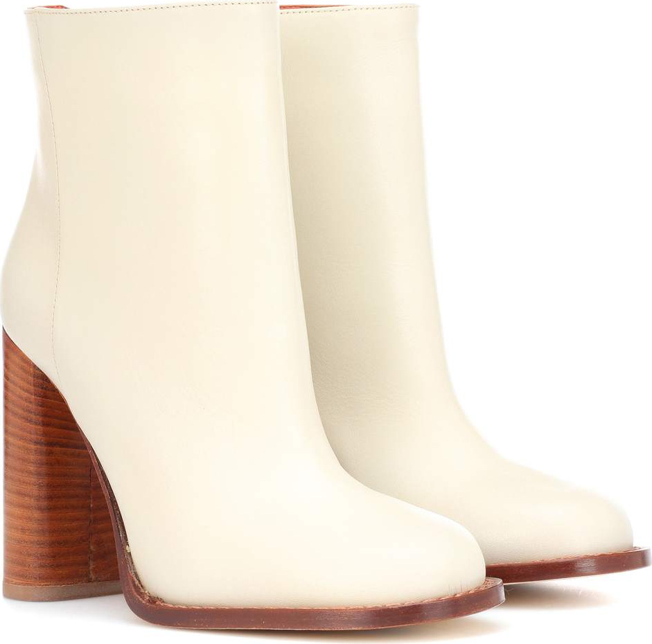 Marni Leather ankle boots