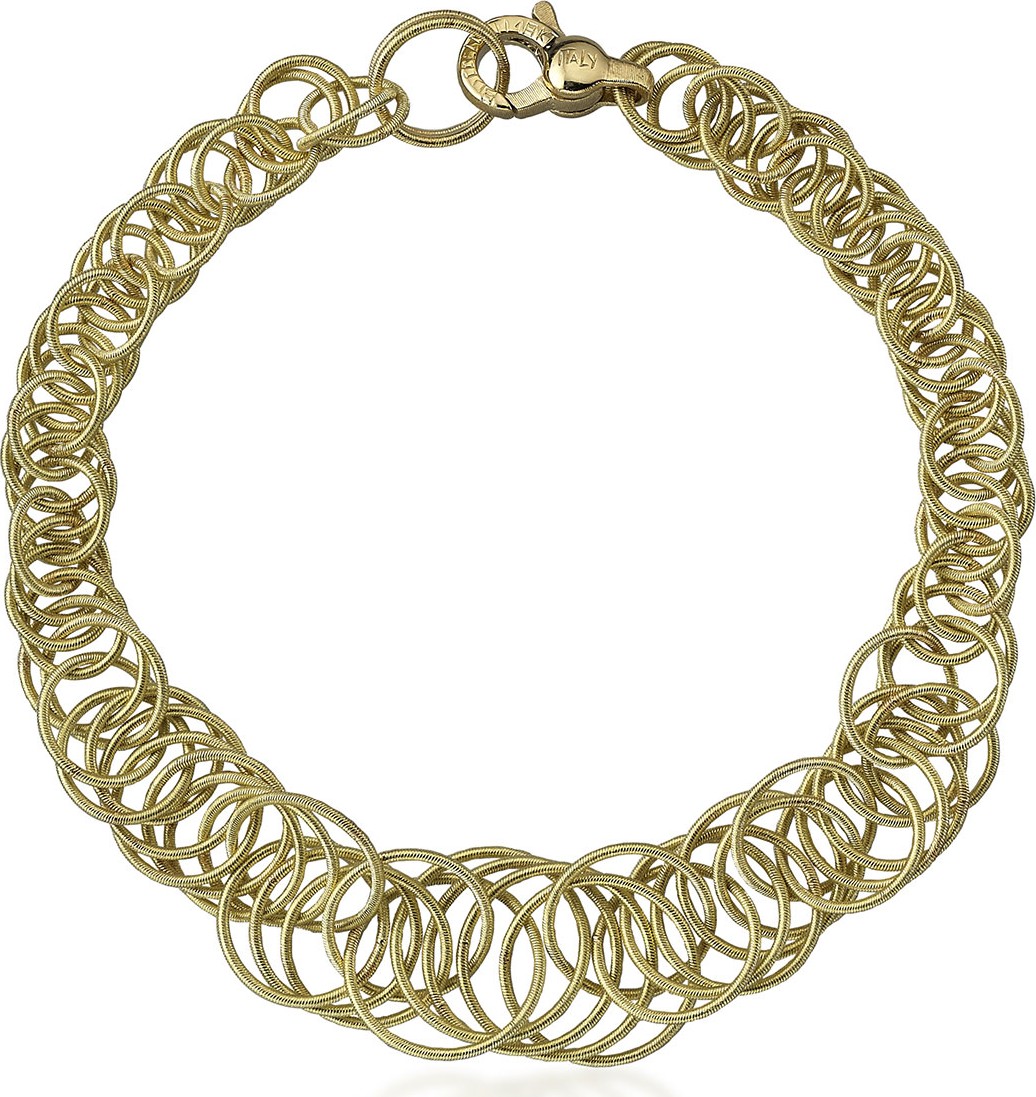 Buccellati Hawaii 18k Gold Interlocking Circle Link Bracelet