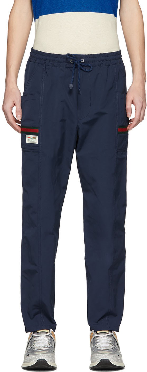 Gucci Navy Waterproof Lounge Pants