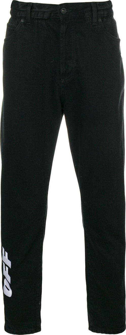 Off White low crotch jeans