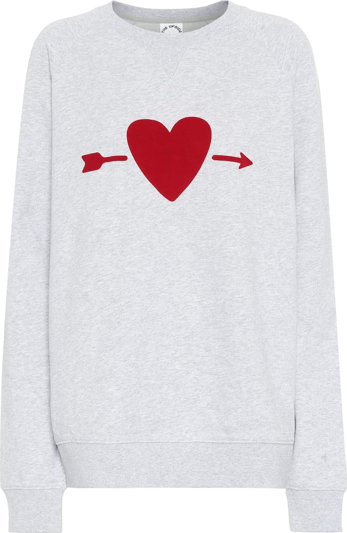 The Upside Printed cotton sweatshirt The Upside Printed cotton sweatshirt