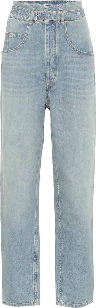 Isabel Marant Etoile Gloria high-rise straight jeans