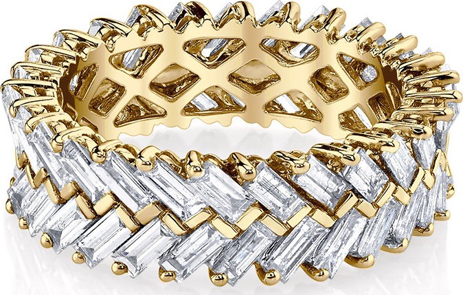 Anita Ko Gold Zipper Ring