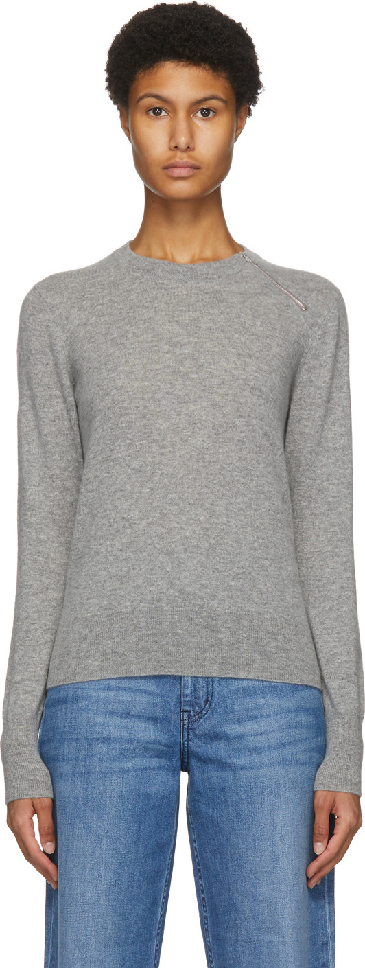 Partow - Grey Cashmere Brynner Sweater