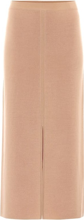 Gabriela Hearst Hodgkins wool-blend midi skirt