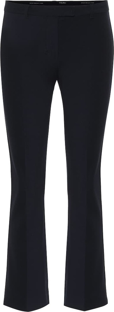 Max Mara Umanita stretch-cotton twill pants