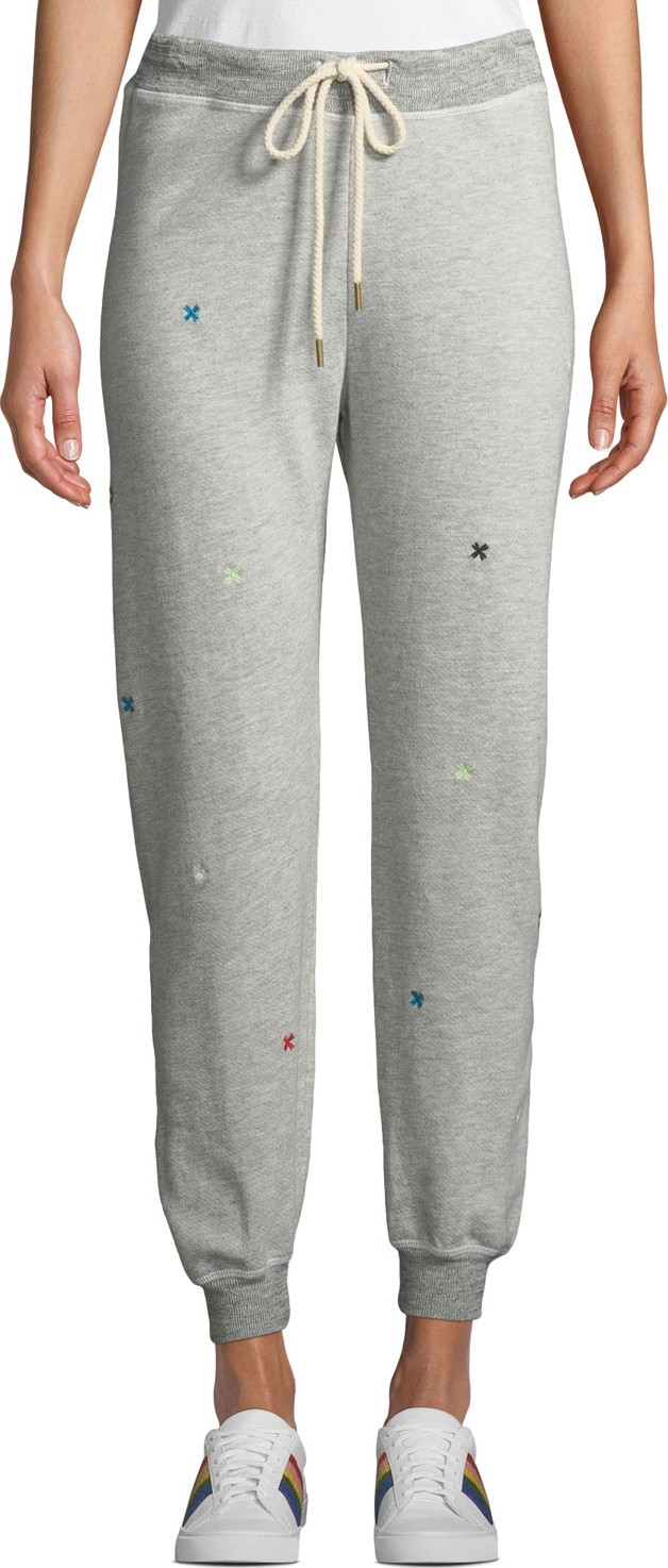 THE GREAT. The Cropped Drawstring Sweatpants
