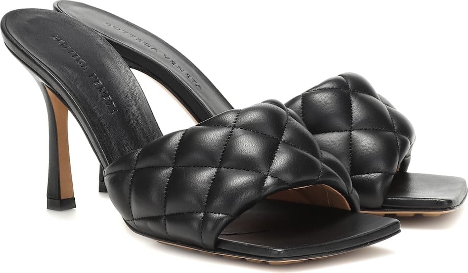 Bottega Veneta Quilted leather mules