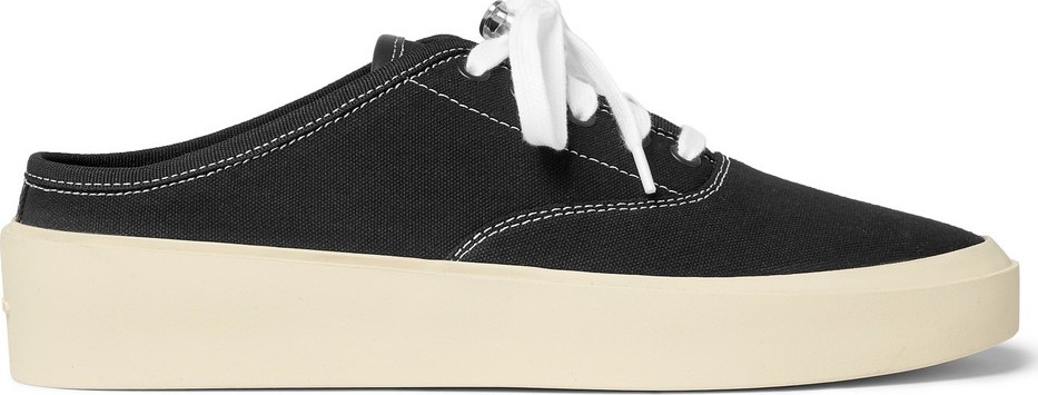 Fear of God 101 Canvas Backless Slip-On Sneakers Fear of God 101 Canvas Backless Slip-On Sneakers