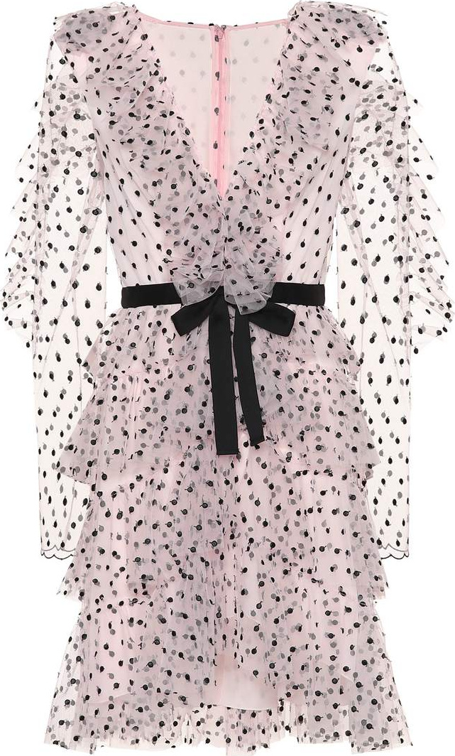 Philosophy Di Lorenzo Serafini Ruffled tulle minidress