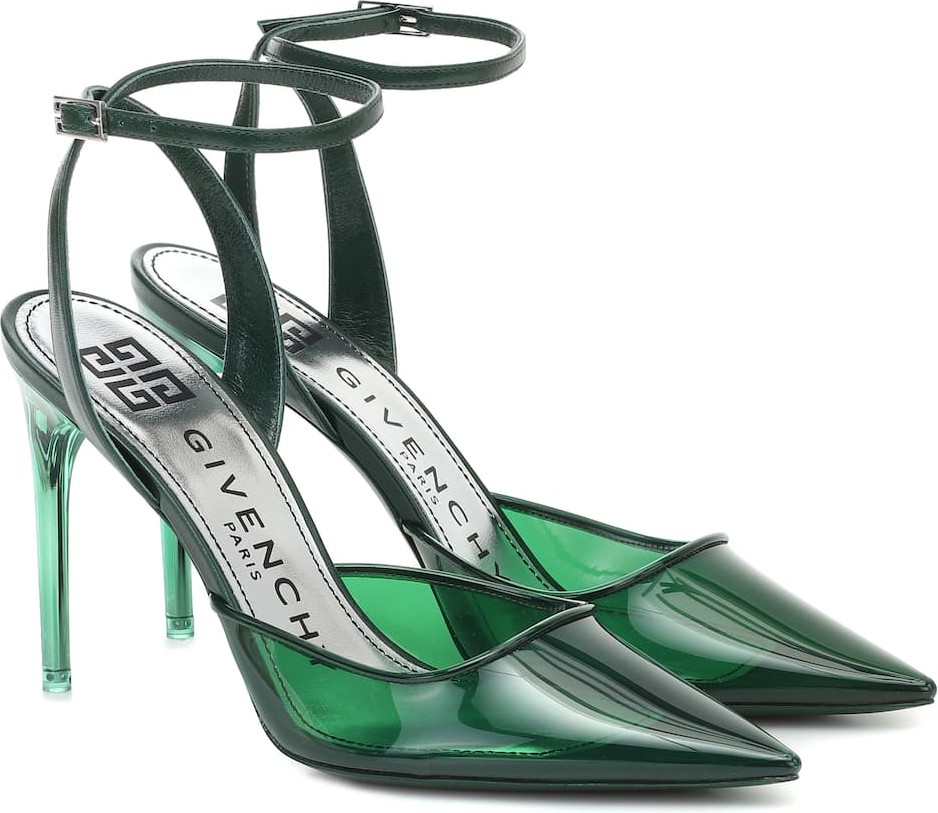 Givenchy PVC and leather pumps