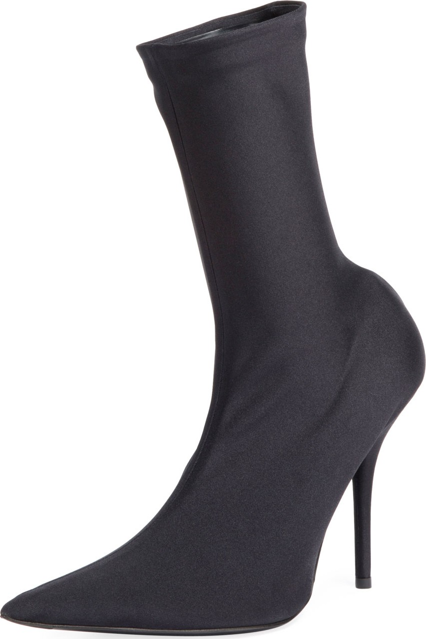 Balenciaga Stretch-Fabric 110mm Booties