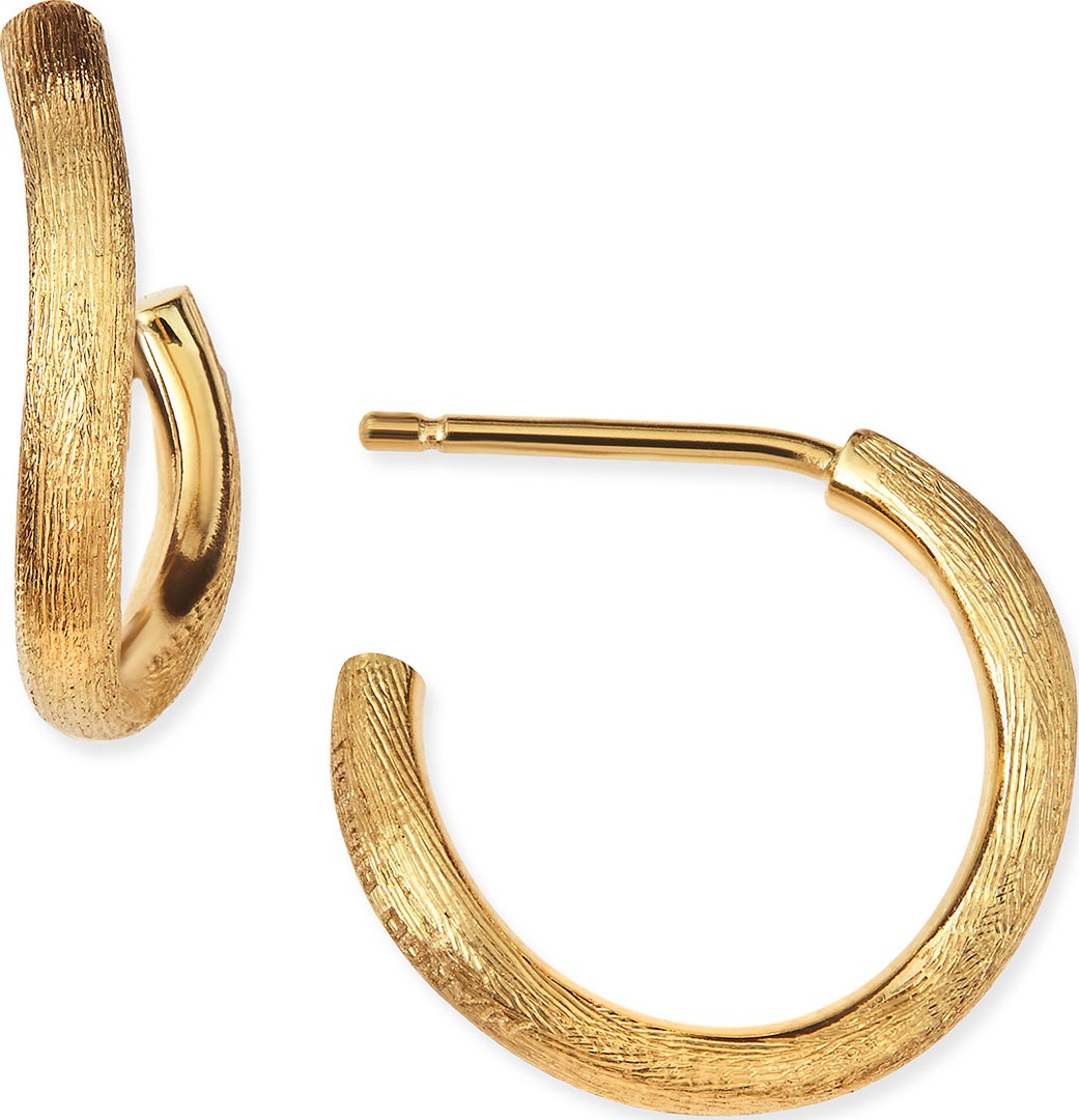 Marco Bicego Jaipur 18k Gold Hoop Earrings