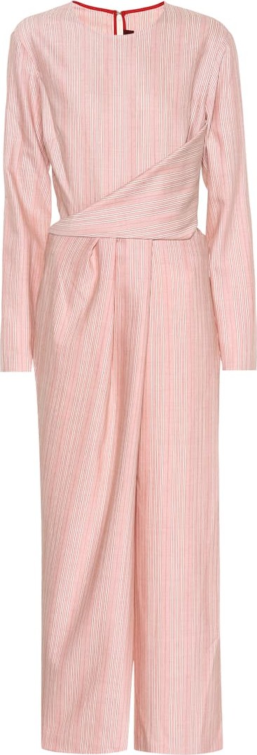 Sies Marjan Pia wool wrap jumpsuit