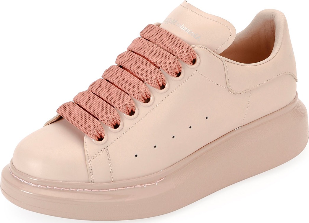 Alexander McQueen Oversized Platform Lace-Up Sneakers