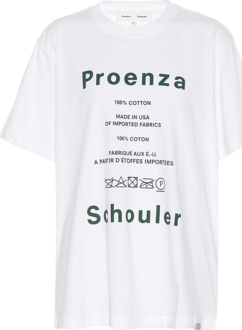Proenza Schouler PSWL Care Label cotton T-shirt